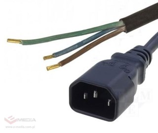 NO NAME KABEL SIECIOWY Z WTYCZKĄ KOMPUTEROWĄ 6M