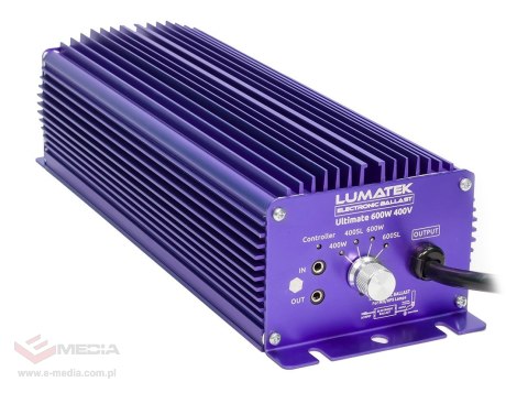 ZASILACZ LUMATEK 600W ULTIMATE DIMM-4, 400V CONTRO