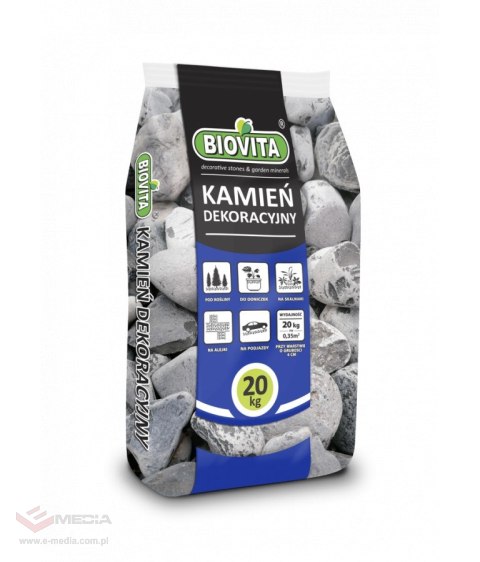 BIOVITA KAMIEŃ NERO EBANO 40-60MM 20KG