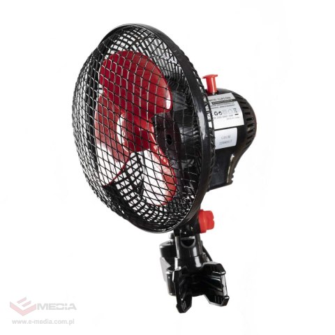 WENTYLATOR Z KLIPSEM COALA 25W OSCYLACJA