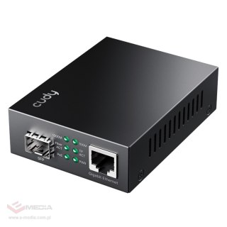 MEDIA KONWERTER SFP PoE+ MC220P CUDY