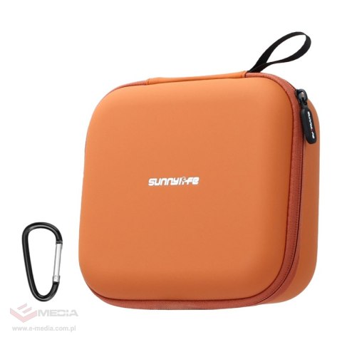 Etui skórzane Sunnylife z kieszenią z siatki do Neo 2 (pomarańczowe)