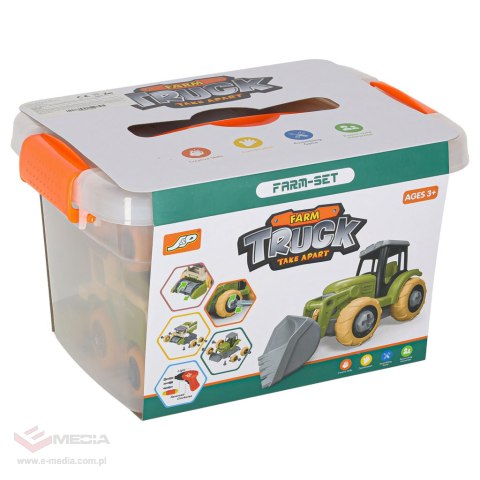 Farma traktor maszyny rolnicze ciągnik do skręcania zwierzęta wkrętarka