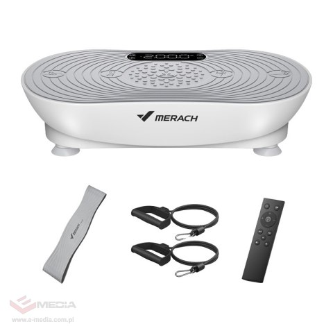 Platforma wibracyjna MERACH MR-2533W1-EU (biała)