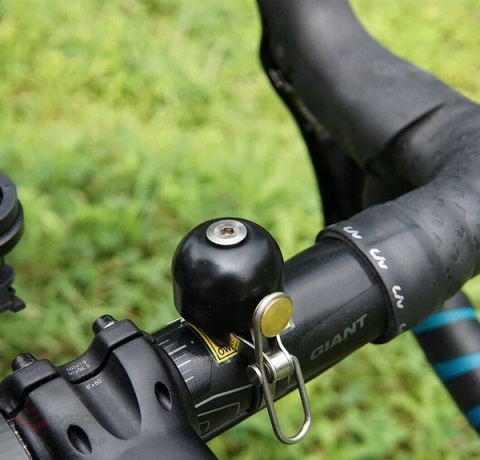 Dzwonek rowerowy Rockbros 15-1BBK retro - czarny