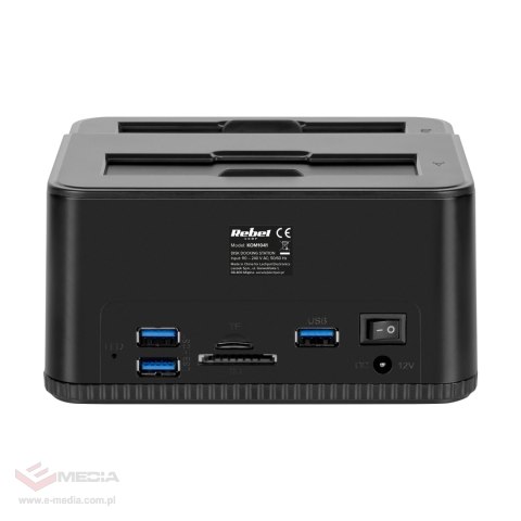 Stacja dokująca dysków HDD/ SSD USB 3.0 Rebel