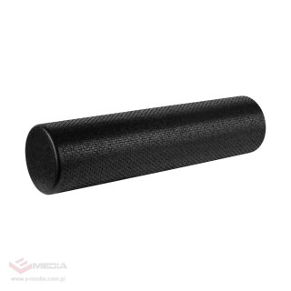 Wałek do masażu z wypustkami, roller 15x60cm, kolor szary, materiał EPP, REBEL ACTIVE