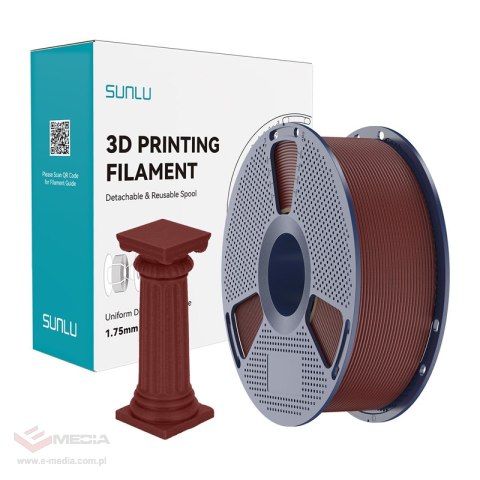 Filament SUNLU PLA High-Speed Marble 1.75mm 1kg (ceglany)
