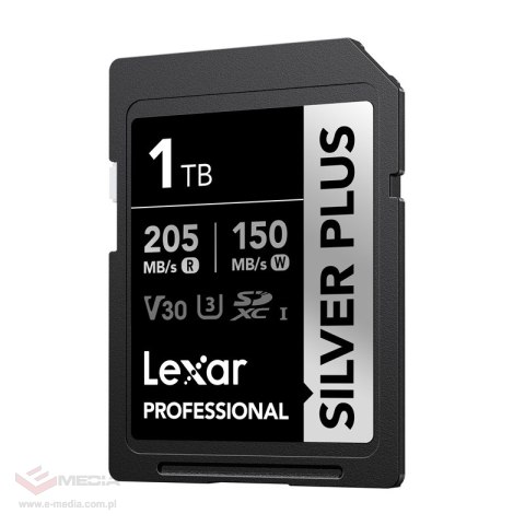 Karta pamięci Lexar Professional SILVER PLUS SDXC 1TB