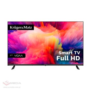 Telewizor Kruger&Matz 40" FHD smart DVB-T2/S2 H.265 Hevc