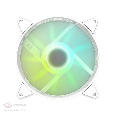 Wentylator DARKFLASH C6 120mm 3w1 ARGB (biały)