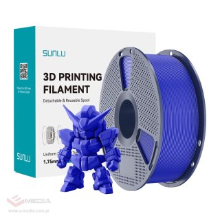 Filament SUNLU PLA+ 2.0 1.75mm 1kg (niebieski klein)