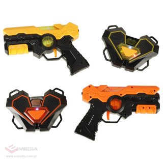 Paintball laserowy pistolet x 2 + tarcza interaktywna x 2 LASER TAG