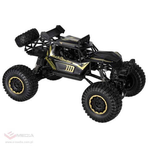 Samochód zdalnie sterowany 2,4GHz 1:8 51cm metal czarny
