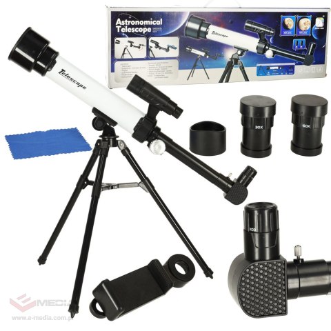 Teleskop astronomiczny luneta obserwacyjna dla dzieci ze statywem 30x 60x