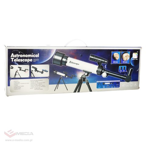 Teleskop astronomiczny luneta obserwacyjna dla dzieci ze statywem 30x 60x