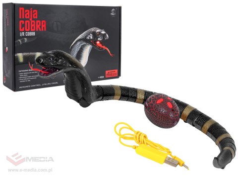 Wąż COBRA R/C Czarny