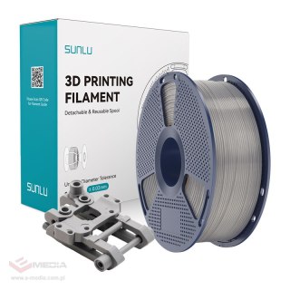 Filament SUNLU ABS 1.75mm 1kg (srebrny)