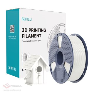 Filament SUNLU ASA 1.75mm 1kg (biały)