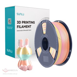 Filament SUNLU PLA+ Silk 1.75mm 1kg Rainbow 05
