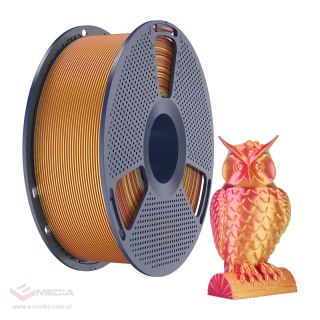 Filament SUNLU PLA+ Silk Dual Color 1.75mm 1kg (czerwono-złoty)