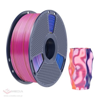 Filament SUNLU PLA+ Silk Tri-Color 1.75mm 1kg (czerwono-żółto-niebieski)