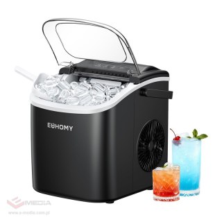 Kostkarka do lodu Euhomy IM001 1,2l 12kg (czarna)