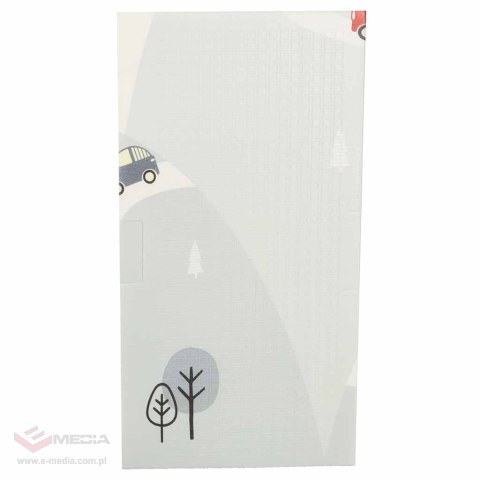 Mata edukacyjna piankowa dwustronna składana 150x200cm balony ulica