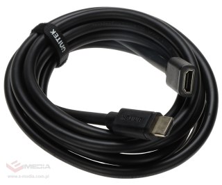 PRZEDŁUŻACZ HDMI Y-C166K 3 m, 4K @ 60 Hz UNITEK