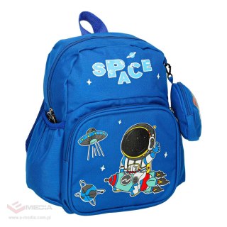Plecak dla przedszkolaka szkolny dziecięcy astronauta 30x22x11cm