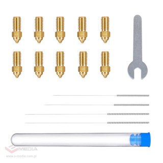 Zestaw dysz mosiężnych ELEGOO Neptune 4 / 4 Pro (0,2 mm x2, 0,4 mm x4, 0,6 mm x2, 0,8 mm x2)
