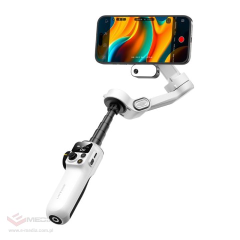Gimbal AOCHUAN P2 z czujnikiem AI (biały)