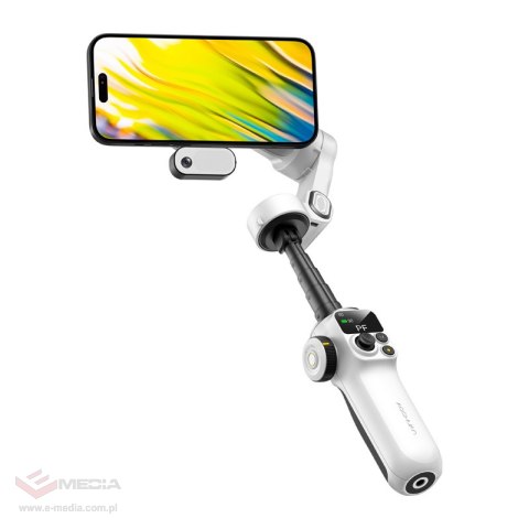 Gimbal AOCHUAN P2 z czujnikiem AI (biały)