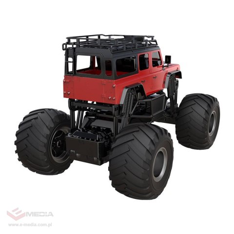 Samochód RC DOUBLE EAGLE Land Rover Defender 1:8 (czerwony)
