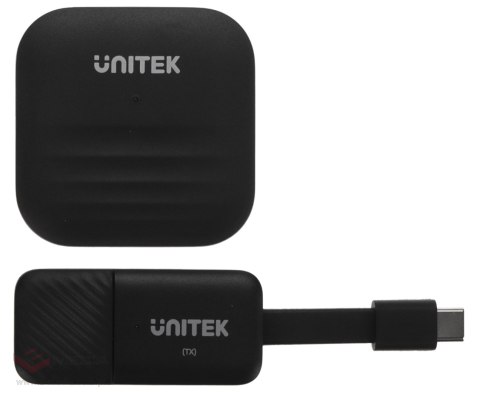 BEZPRZEWODOWY EXTENDER HDMI V1184A01 2.4 GHz + 5 GHz UNITEK
