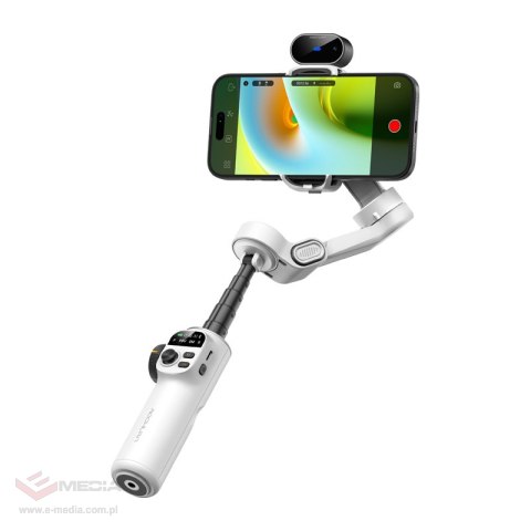Gimbal AOCHUAN X2 z czujnikiem AI (biały)