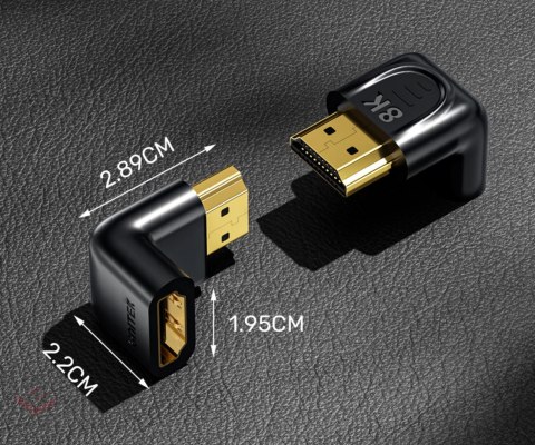 KOMPLET ADAPTERÓW KĄTOWYCH A1046ABK03 HDMI / HDMI UNITEK