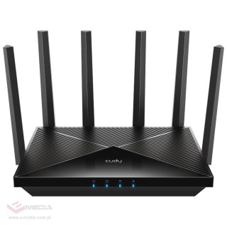 ROUTER WR11000 Wi-Fi 7 2.4 GHz, 5 GHz, 6 GHz 688 Mb/s + 4324 Mb/s + 5765 Mb/s CUDY