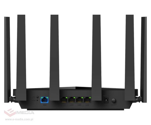 ROUTER WR6500 Wi-Fi 7 2.4 GHz, 5 GHz 688 Mb/s + 5765 Mb/s CUDY