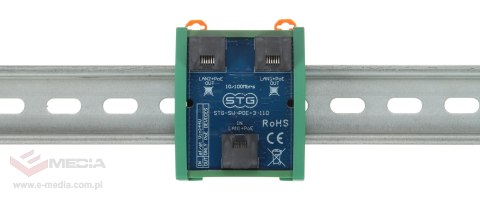 SWITCH POE / EXTENDER STG-SW-POE-3-110 3-PORTOWY STG