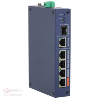 SWITCH PRZEMYSŁOWY POE CHS4106-4ET-60 6-PORTOWY, 4 PoE SFP DAHUA