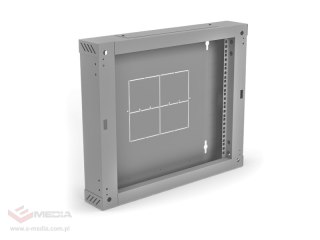 Sekcja tylna (zawiasowa / uchylna) do szafek SW-9U-600-450-01-S , szara 150mm ALANTEC