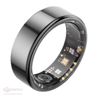 Smartring COLMI R02 rozmiar 12 21.3mm (czarny) + etui ładujące