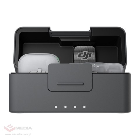 System mikrofonów bezprzewodowych DJI Mic Mini 2 (1 TX + 1 Mobile RX + Etui ładujące)