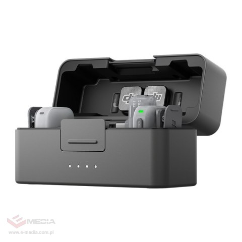 System mikrofonów bezprzewodowych DJI Mic Mini 2 (2 TX + 1 Mobile RX + Etui ładujące)