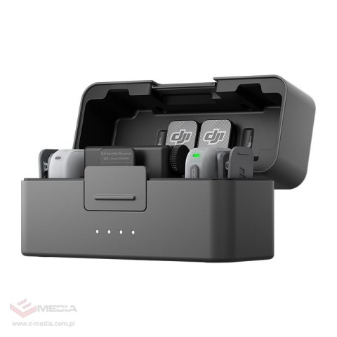 System mikrofonów bezprzewodowych DJI Mic Mini 2 (2 TX + 1 RX + Etui ładujące)