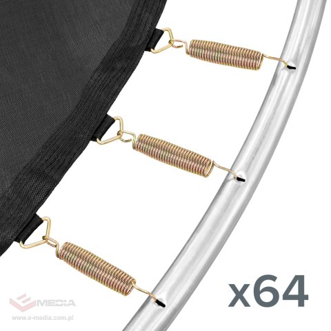 Trampolina Rebel Active PRO 10ft/305 cm, siatka, drabinka