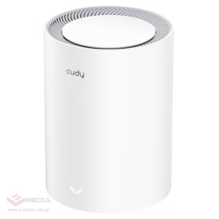 DOMOWY SYSTEM WI-FI MESH M3000(1-PACK) Wi-Fi 6 2.4 GHz, 5 GHz, 574 Mb/s + 2402 Mb/s CUDY