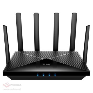 PUNKT DOSTĘPOWY 5G +ROUTER P5 Wi-Fi 6, 2.4 GHz, 5 GHz ; 574 Mb/s + 2402 Mb/s CUDY
