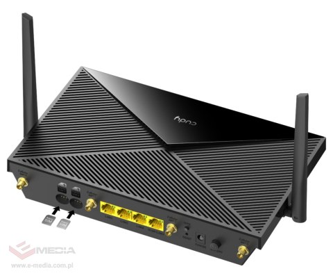 PUNKT DOSTĘPOWY 5G +ROUTER P5 Wi-Fi 6, 2.4 GHz, 5 GHz ; 574 Mb/s + 2402 Mb/s CUDY